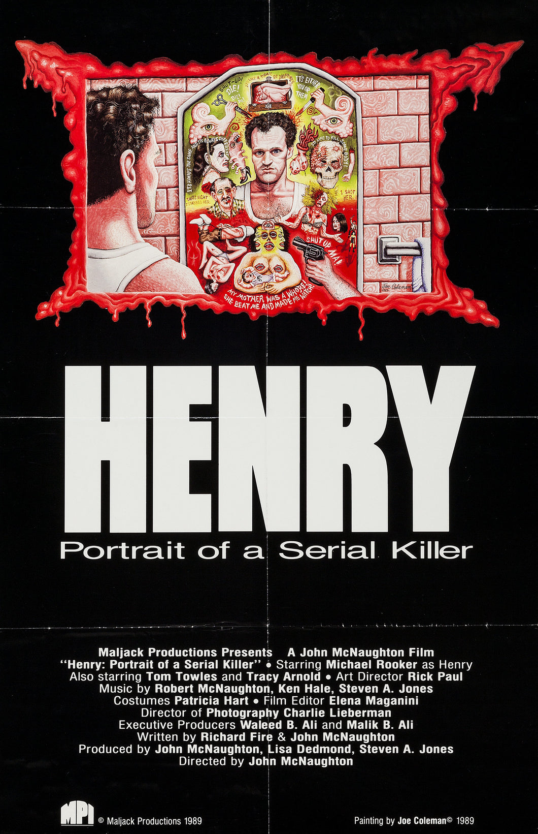 Poster Pelicula Henry: Portrait of a Serial Killer