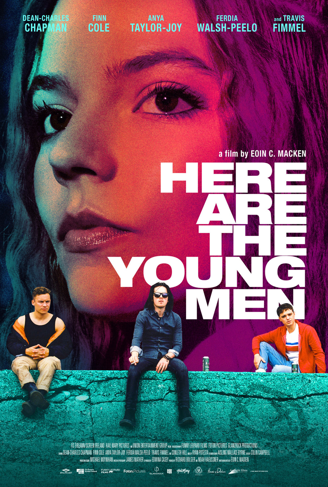 Poster Pelicula Here Are the Young Men