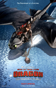 Poster Película How to Train Your Dragon: The Hidden World