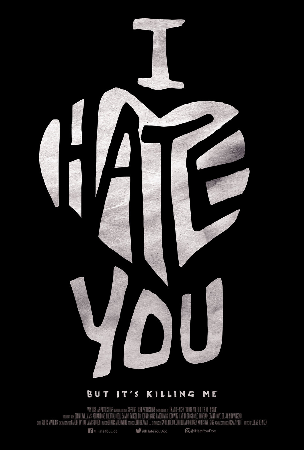 Poster Pelicula I hate You, But It's Killing Me