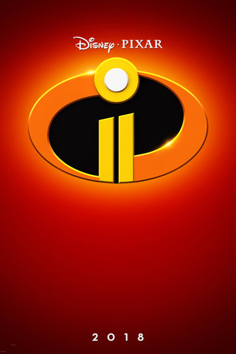 Poster Pelicula Incredibles 2