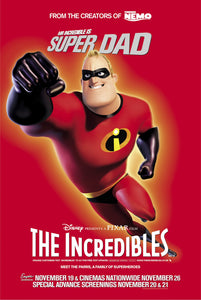 Poster Pelicula The Incredibles