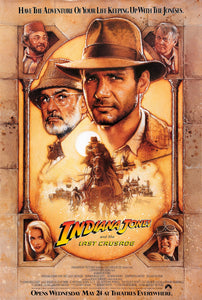 Poster Película Indiana Jones and the Last Crusade
