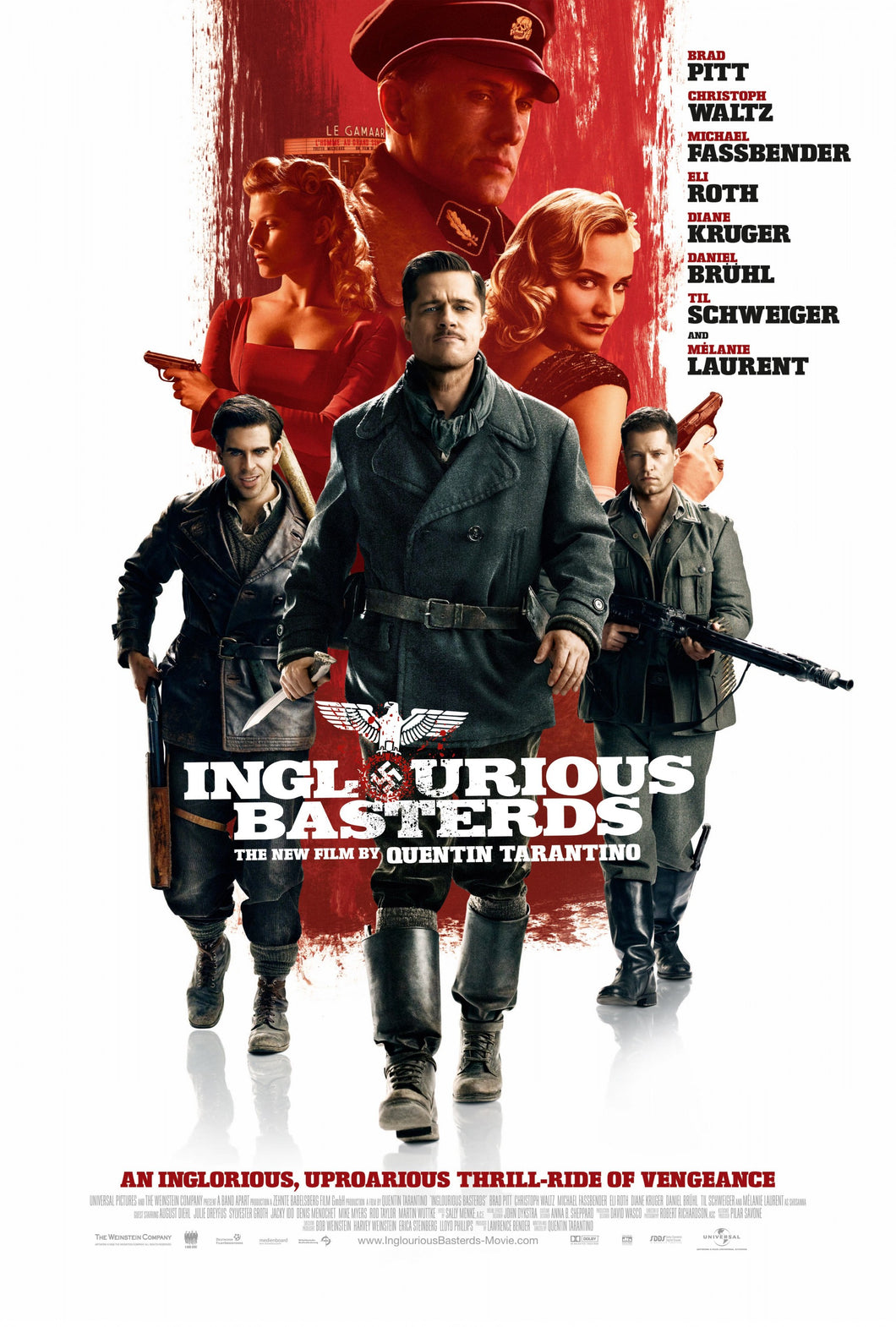 Poster Película Inglourious Basterds