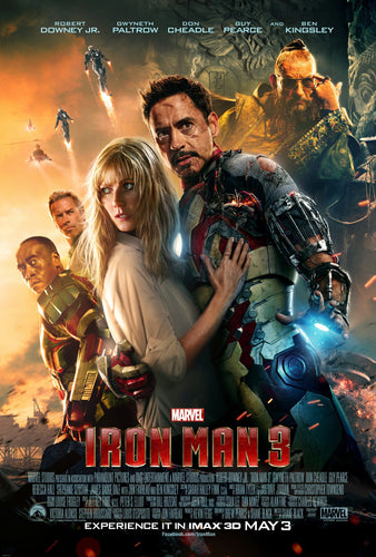 Poster Pelicula Iron Man 3