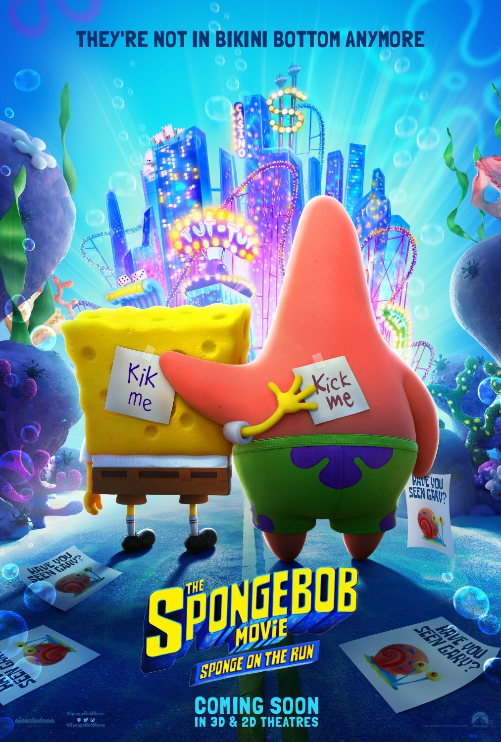 Poster Pelicula The Spongebob Movie: Sponge on the Run