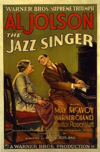 Poster Película The Jazz Singer 1927