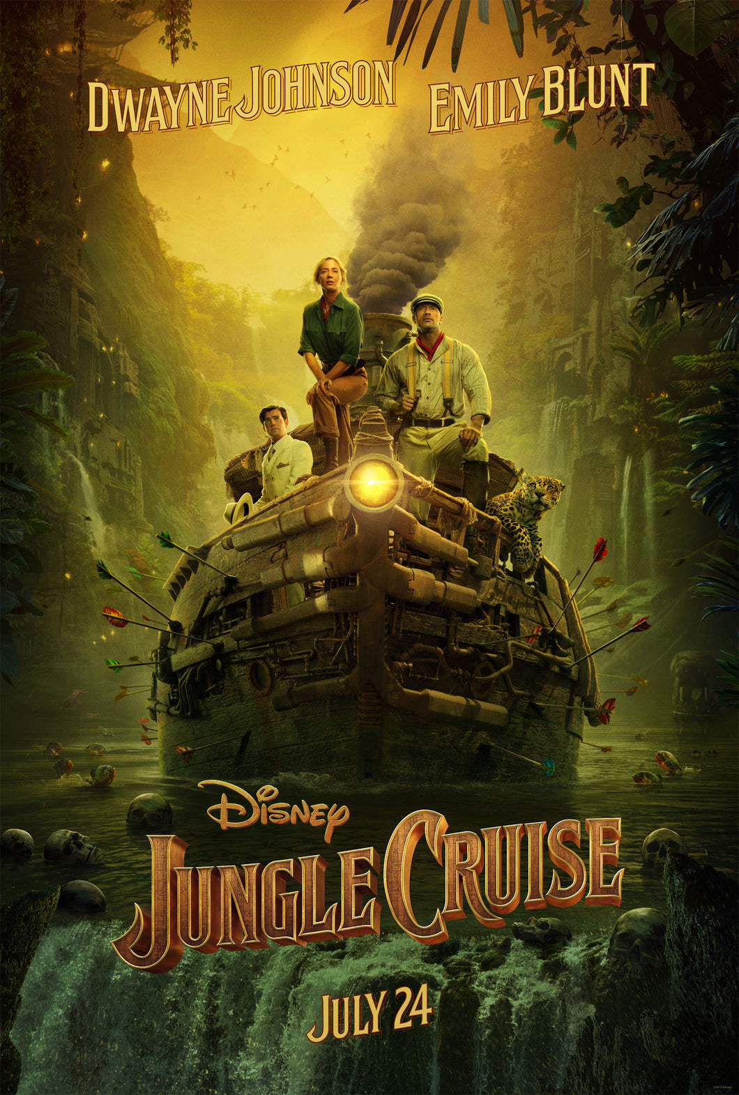 Poster Pelicula Jungle Cruise