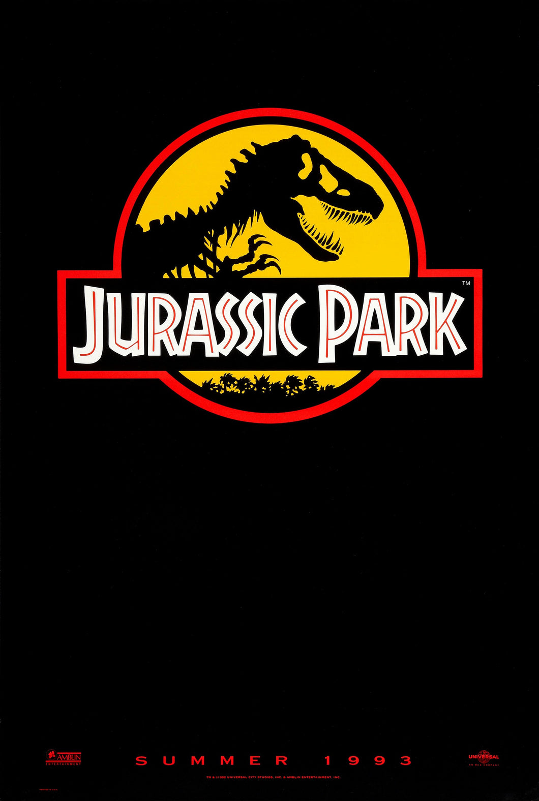 Poster Pelicula Jurassic Park