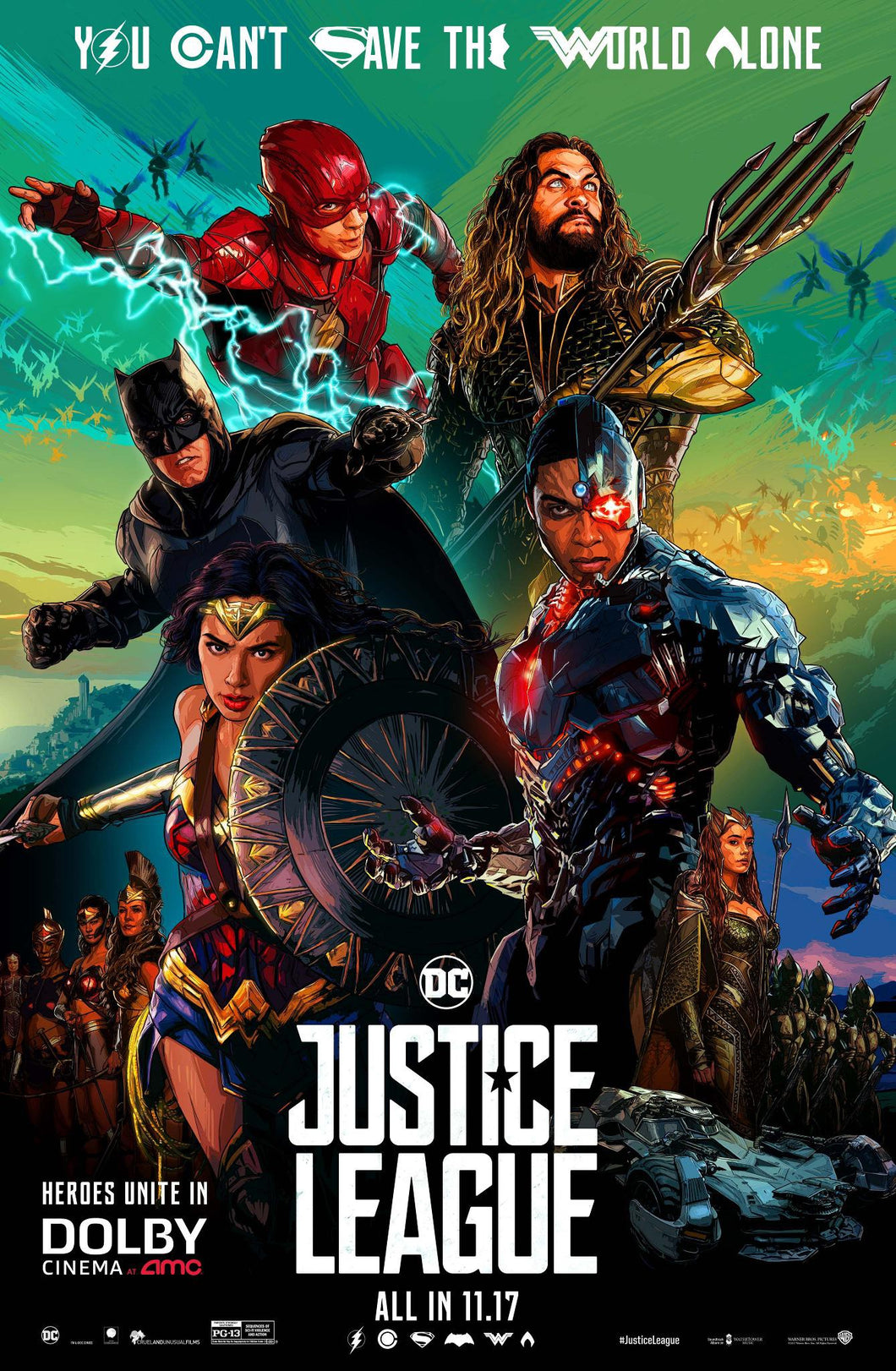 Poster Pelicula Justice League 24