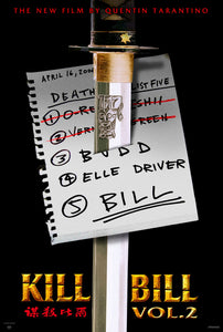 Poster Película Kill Bill: vol. 2 4