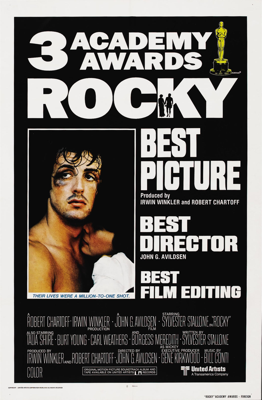 Poster Película Rocky 2