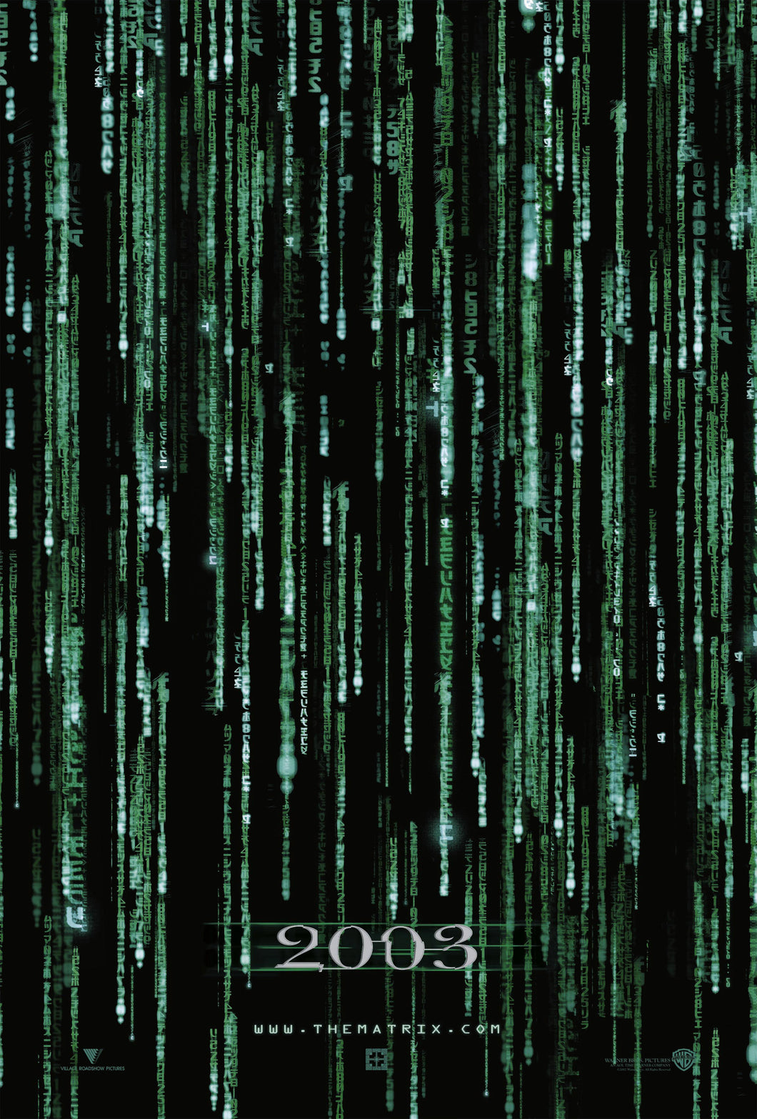 Poster Pelicula The Matrix Reloaded