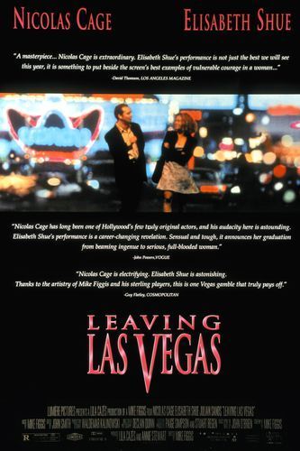 Poster Película Leaving Las Vegas