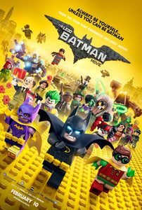 Poster Película The Lego Batman Movie