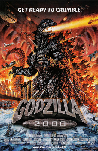 Poster Pelicula Godzilla 2000