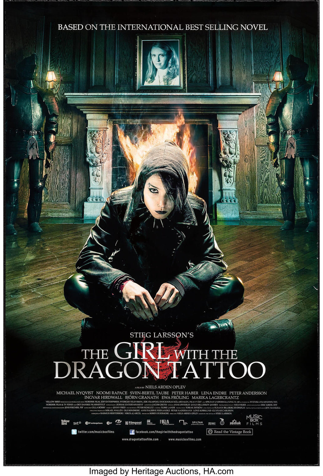 Poster Película The Girl with the Dragon Tattoo 2