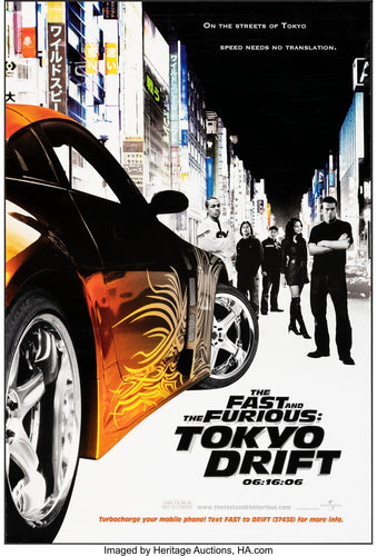 Poster Pelicula The Fast and the Furious: Tokyo Drift