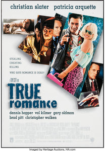 Poster Película true Romance