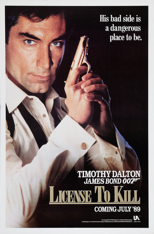 Poster Pelicula Licence to Kill