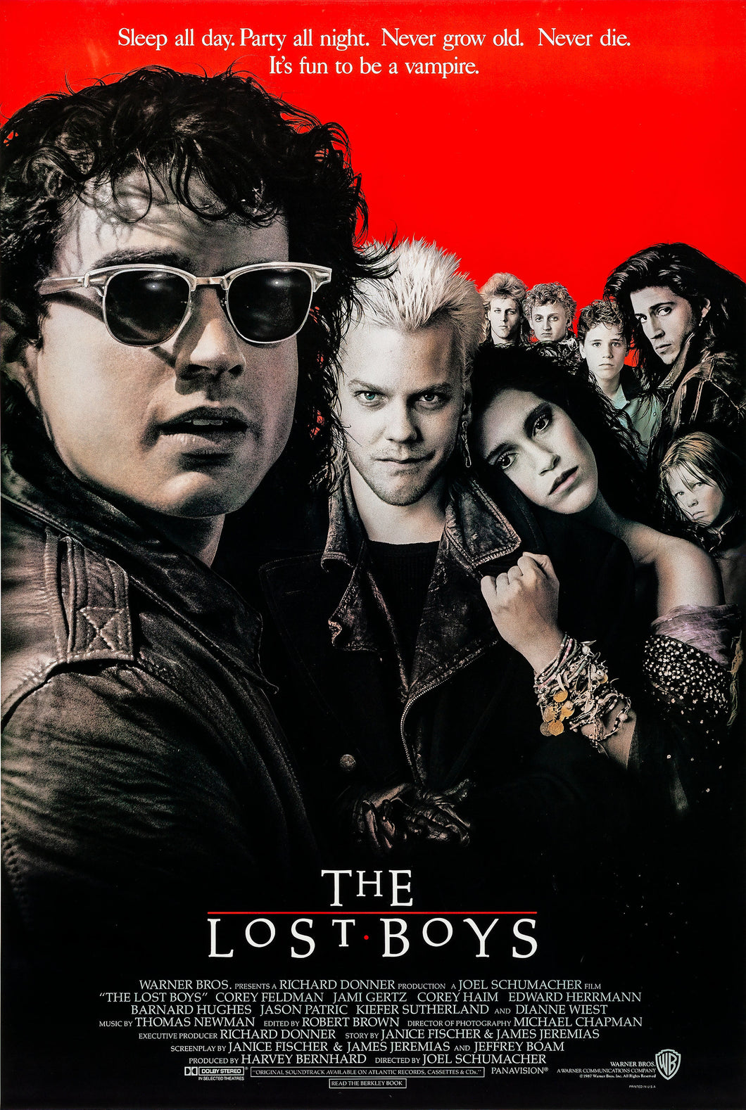 Poster Película The Lost Boys