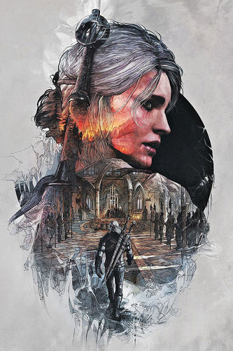 Poster Juego The Witcher 3 6