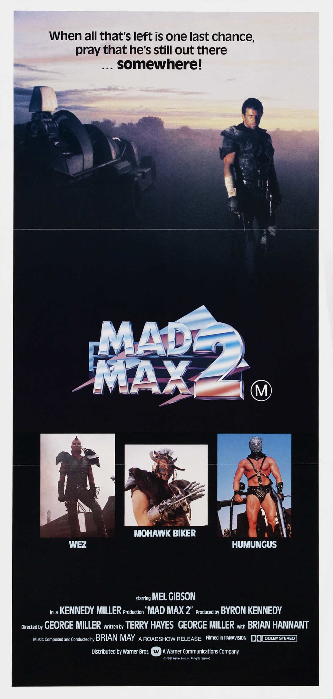 Poster Pelicula Mad Max 2: The Road Warrior