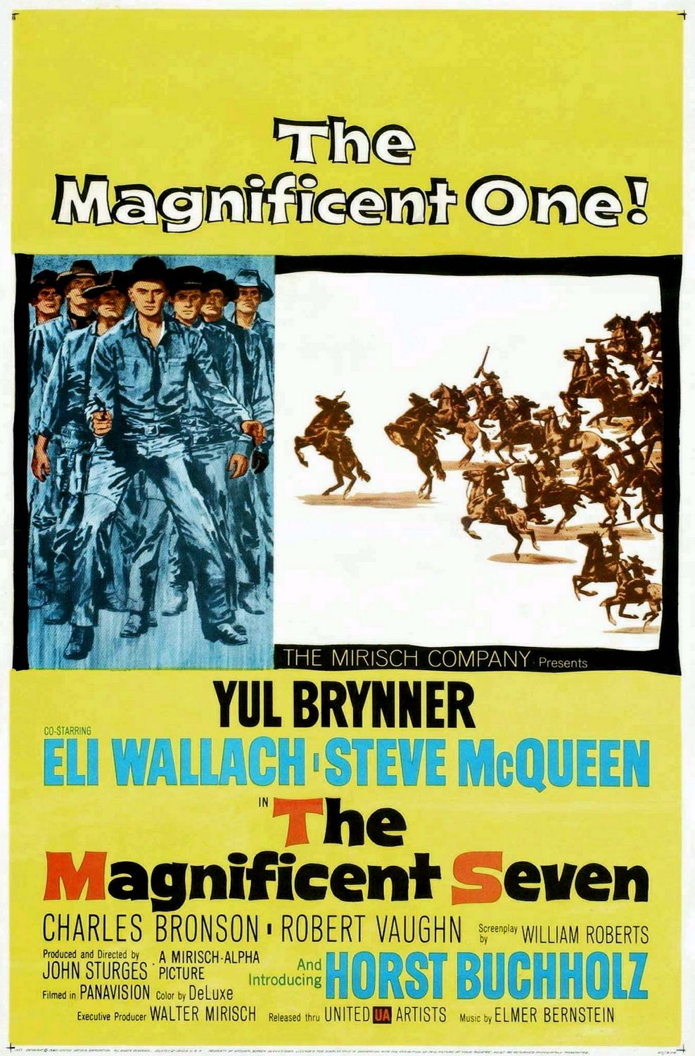Poster Pelicula The Magnificent Seven