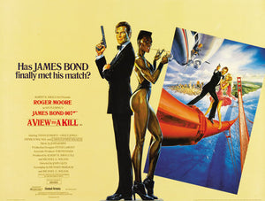 Poster Pelicula A View to a Kill