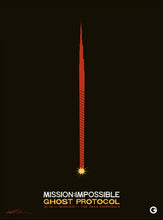 Cargar imagen en el visor de la galería, Poster Pelicula Mission: Impossible - Ghost Protocol