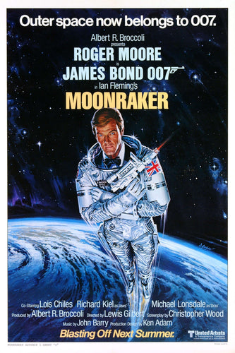 Poster Pelicula Moonraker