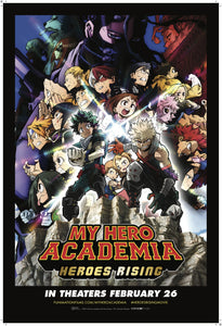 Poster Pelicula My Hero Academia: Heroes Rising