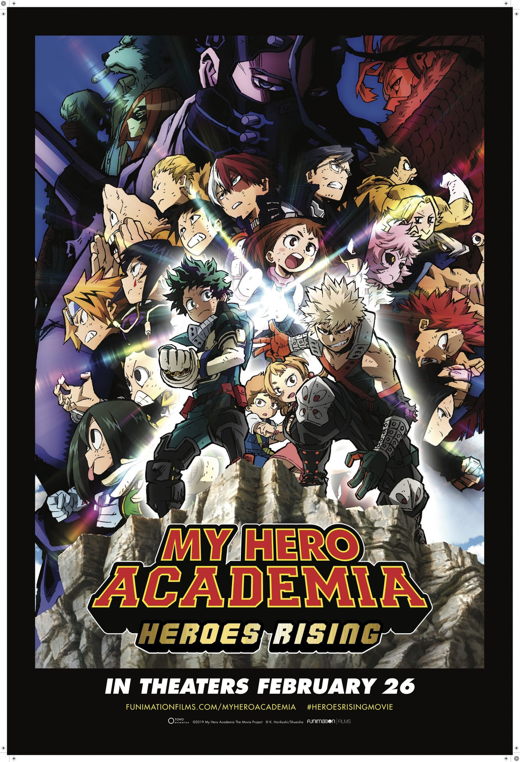 Poster Pelicula My Hero Academia: Heroes Rising