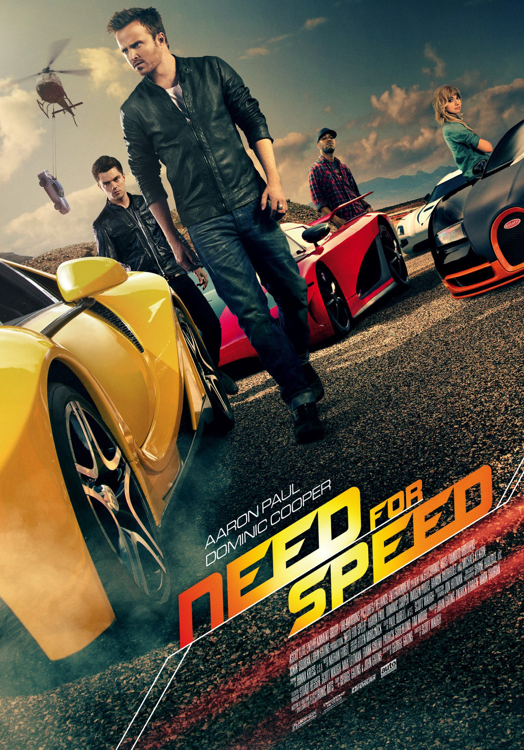 Poster Película Need for Speed (2014)