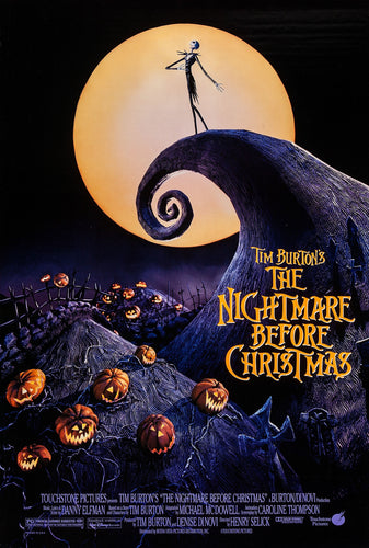 Poster Pelicula The Nightmare Before Christmas