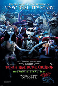 Poster Pelicula The Nightmare Before Christmas