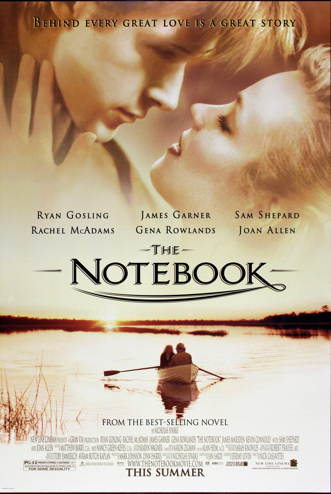 Poster Película The Notebook