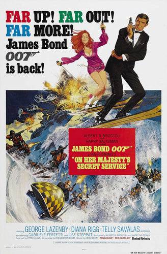 Poster Pelicula On Her Majesty's Secret Service