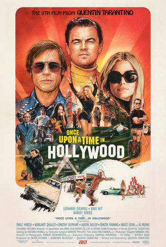Poster Película Once Upon a Time in Hollywood 6