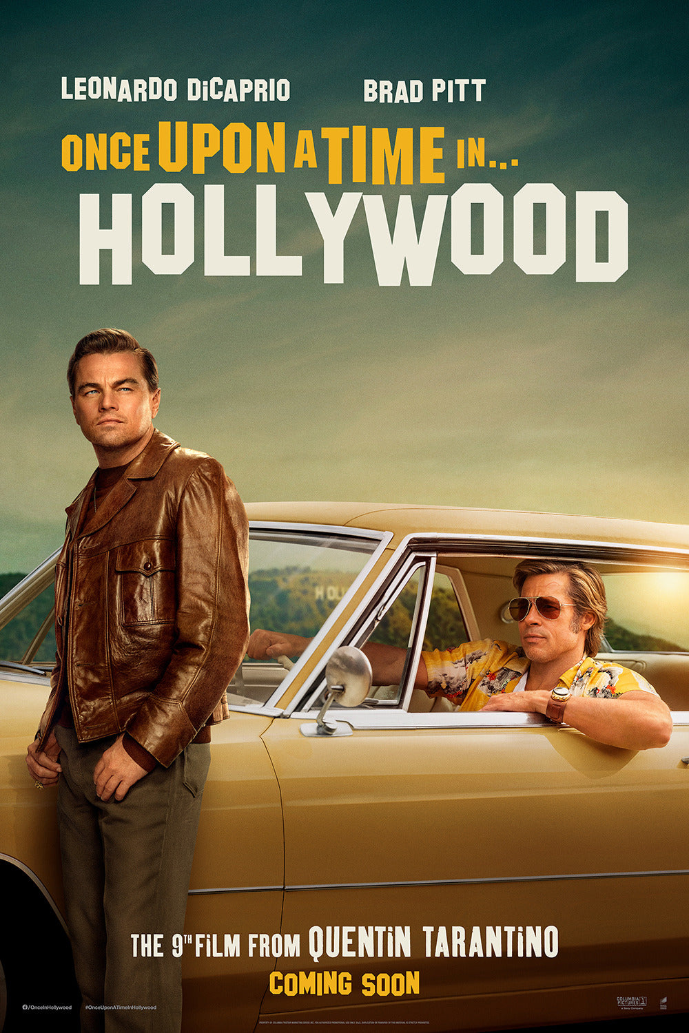 Poster Película Once Upon a Time in Hollywood 7