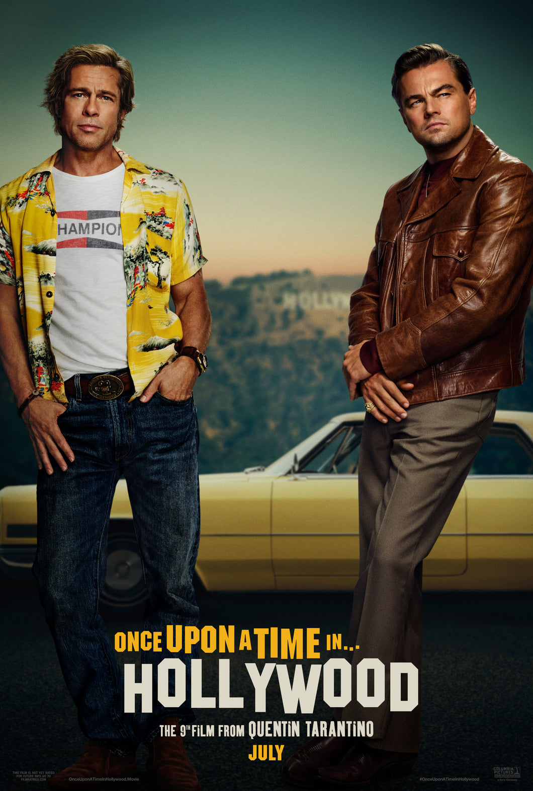 Poster Película Once Upon a Time in Hollywood 30