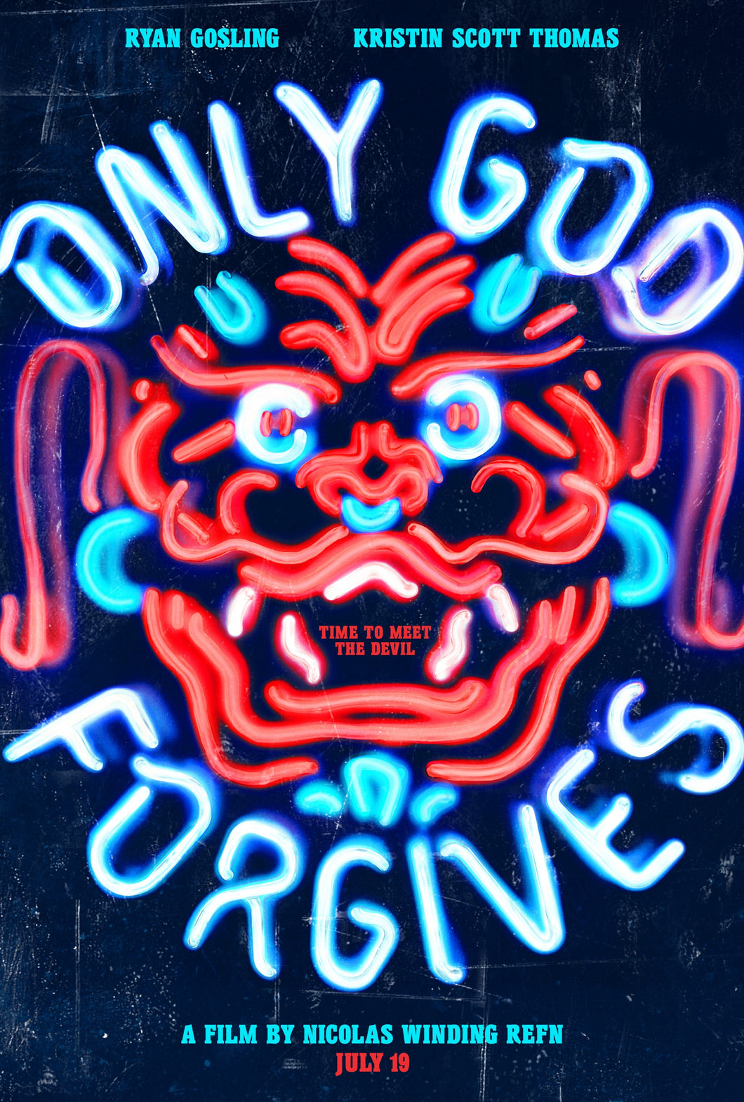 Poster Pelicula Only God Forgives