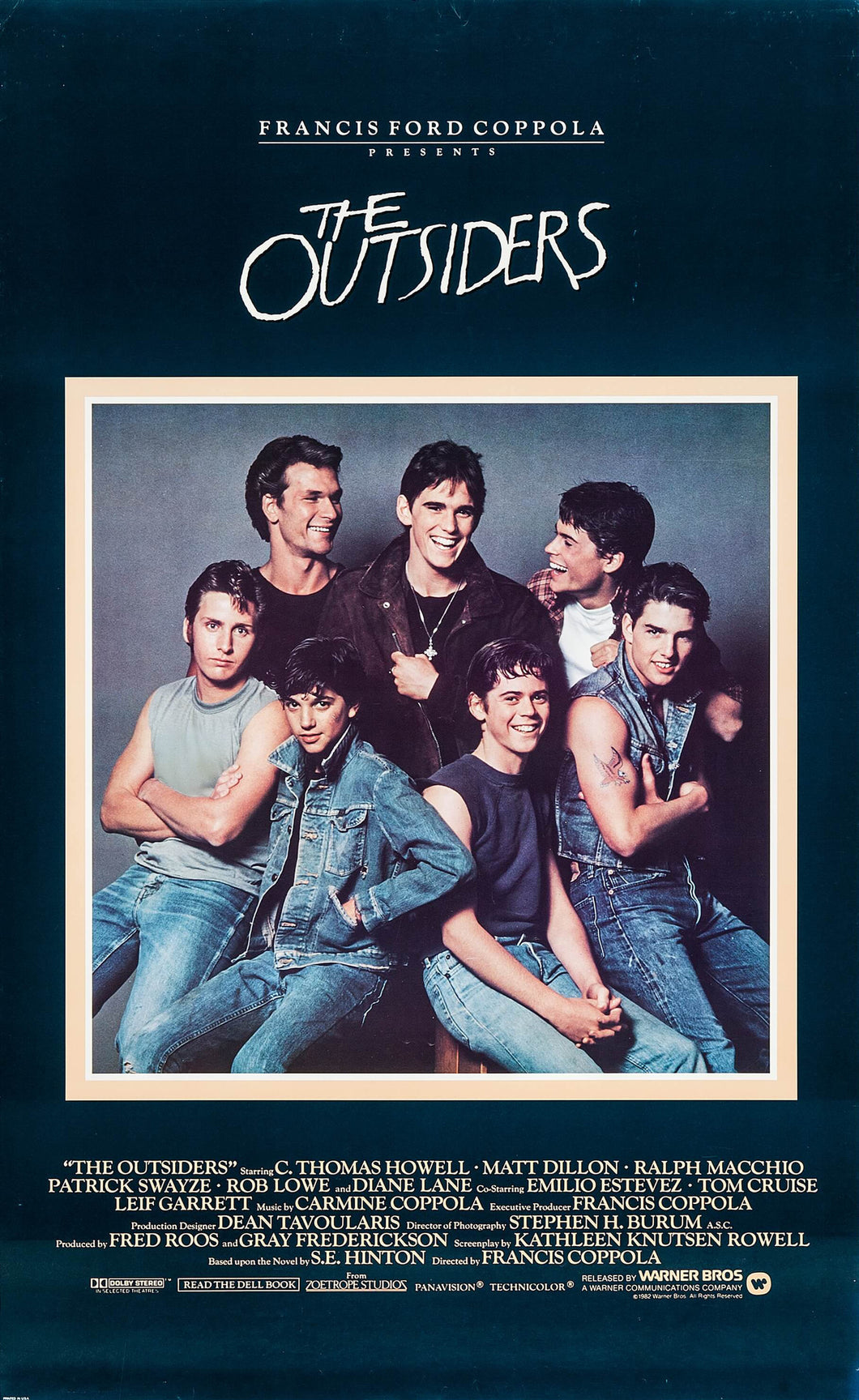 Poster Película The Outsiders