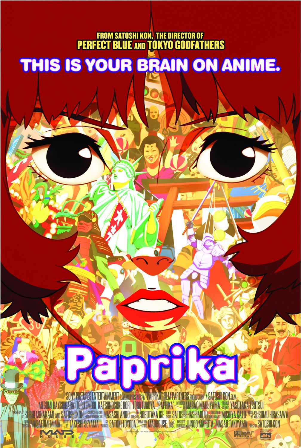 Poster Pelicula Paprika