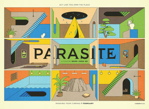 Poster Película Parasite