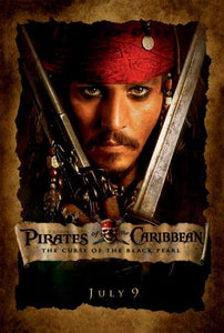 Poster Película Pirates of the Caribbean: The Curse of the Black Pearl