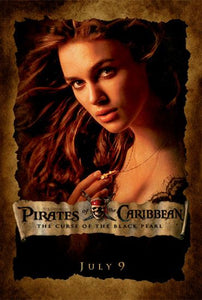 Poster Película Pirates of the Caribbean: The Curse of the Black Pearl
