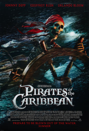 Poster Película Pirates of the Caribbean: The Curse of the Black Pearl