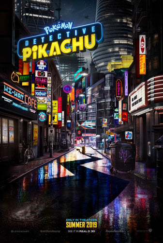 Poster Película Detective Pikachu