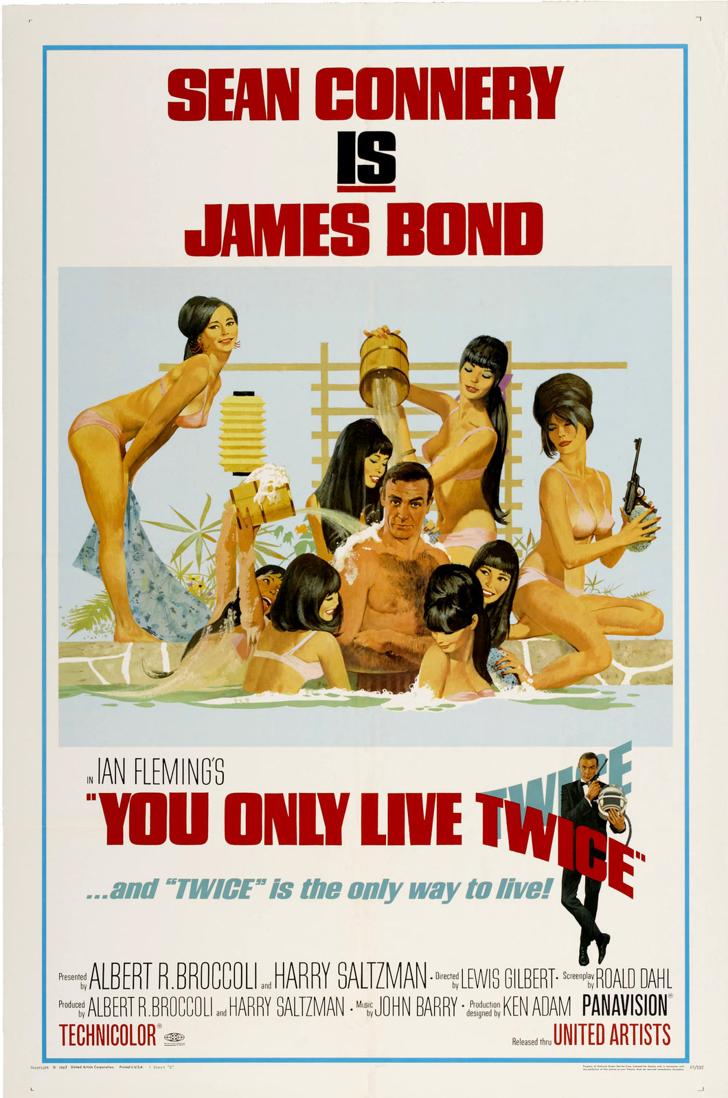 Poster Pelicula You Only Live Twice